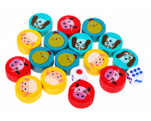 Настільний набір 6в1 Ramiz Trylma Snakes and Ladders Chess Chinese GO