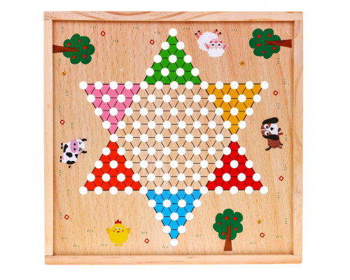 Настільний набір 6в1 Ramiz Trylma Snakes and Ladders Chess Chinese GO