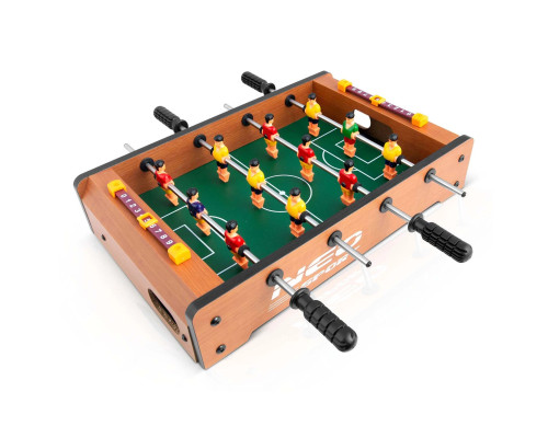 Настільний футбол Neo-Sport NS-439, 34,5 x 22 x 7 см, коричневий
