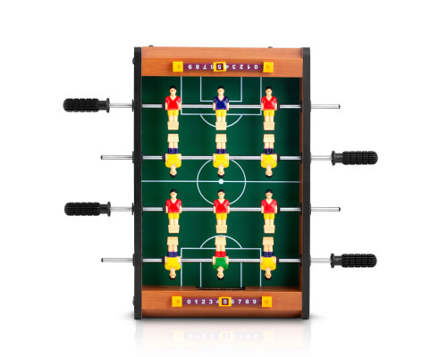 Настільний футбол Neo-Sport NS-439, 34,5 x 22 x 7 см, коричневий