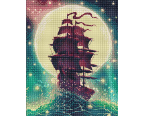 Діамантова мозаїка Крізь хвилі Ramiz 40 х 50 см