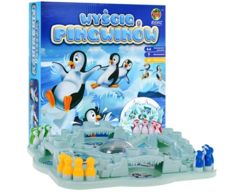 Дитяча настільна гра «Гонки пінгвінів» Ramiz ZGR.707-36