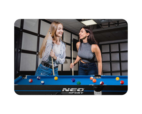 Більярдний стіл з аксесуарами Neo-Sport NS-808, 183 x 92 x 81 см Більярдний стіл з аксесуарами Neo-Sport NS-808, 183 x 92 x 81 см