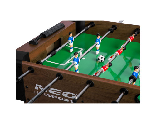 Настільний футбол Neo-Sport NS-804, 118 x 61 x 79 см - темно-коричневий Настільний футбол Neo-Sport NS-804, 118 x 61 x 79 см - темно-коричневий