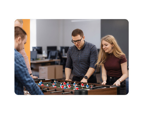 Настільний футбол Neo-Sport NS-804, 118 x 61 x 79 см - темно-коричневий Настільний футбол Neo-Sport NS-804, 118 x 61 x 79 см - темно-коричневий