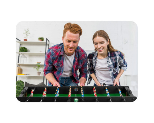 Настільний футбол Neo-Sport NS-805, 118 x 61 x 79 см - чорний
