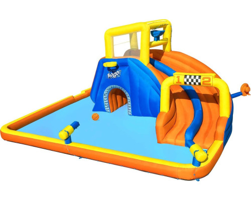 Надувний ігровий майданчик Super Speedway Mega Park Bestway 53377 551x502х261 см Надувний ігровий майданчик Super Speedway Mega Park Bestway 53377 551x502х261 см