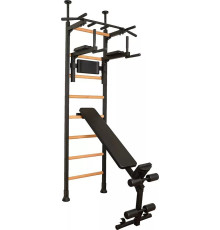 Шведська стінка BenchK 523 240 х 67 см, чорна