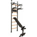 Шведська стінка BenchK 523 240 х 67 см, чорна