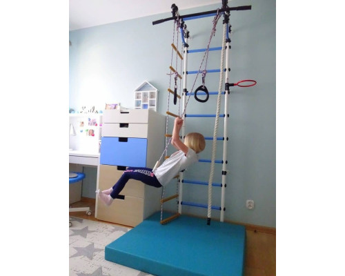 Шведська стінка Małpiszon Gamma Plus 230 х 95 см, різнокольорова