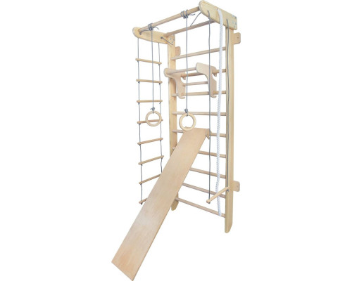 Шведська стінка Małpiszon Numi Plus Irelio 225 х 92 см з аксесуарами, бежева