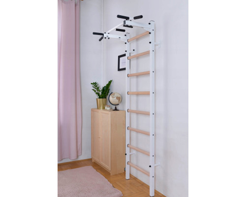 Шведська стінка BenchK 221B 230 х 67 см з турніком, чорна