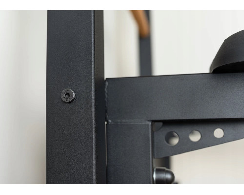 Шведська стінка BenchK 522 240 х 115,4 см з турніком та брусами, чорна