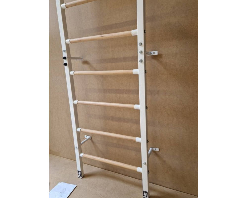 Шведська стінка Małpiszon Sport Child 210 х 50 см, біла
