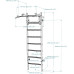 Шведська стінка BenchK 231B 230 х 116,5 см з турніком, чорна