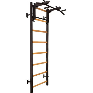 Шведська стінка BenchK 231B 230 х 116,5 см з турніком, чорна
