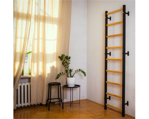 Шведська стінка BenchK 700B 240 х 67 см, чорна