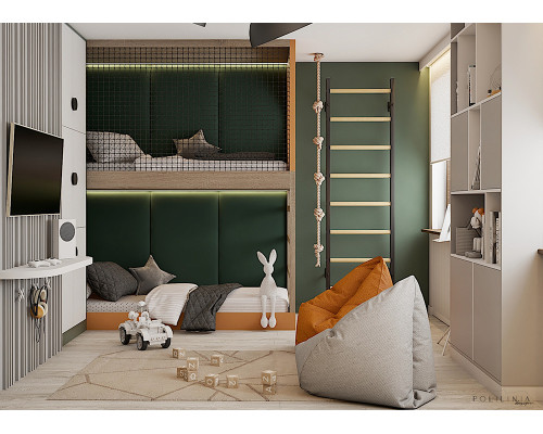 Шведська стінка BenchK 711B 240 х 67 см, чорна