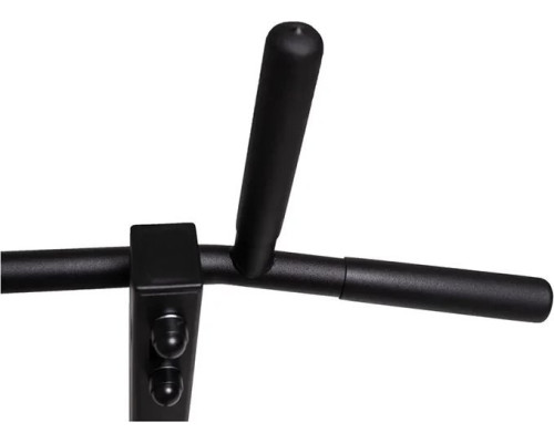 Шведська стінка BenchK 222B 230 х 67 см  з турніком та брусами, чорна