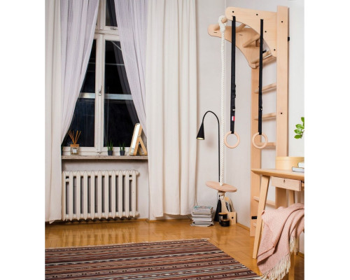 Шведська стінка BenchK 111 + A204 220 x 67 см з турніком