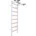 Шведська стінка BenchK 221W 230 х 67 см з турніком, біла