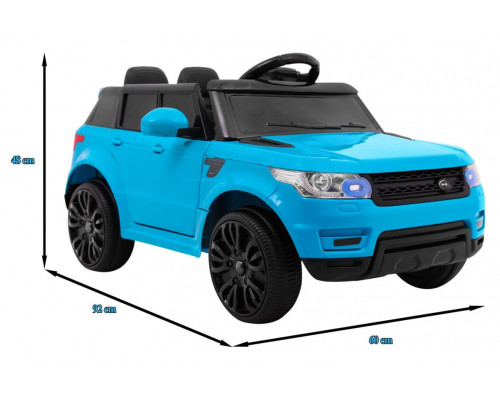 Дитячий акумуляторний автомобіль Start Runі синій