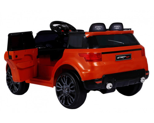Дитяча акумуляторна машинка Start Run Помаранчева