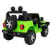 Дитяча акумуляторна машинка Jeep Wrangler Rubicon Зелена