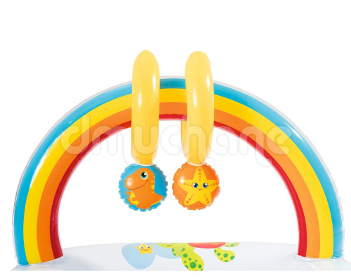 Пеленальний столик надувний Bestway 52241, 81 x 63 x 46 см - різнокольоровий