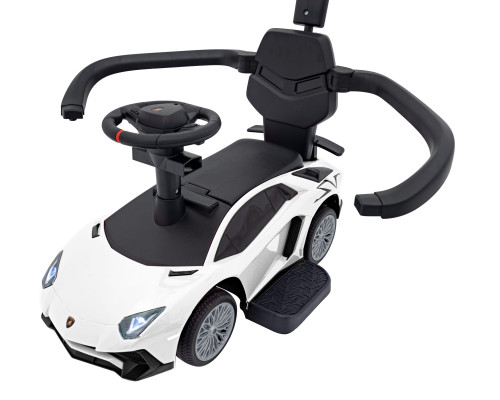 Дитячий толокар Lamborghini Aventador SV Ride-On білий