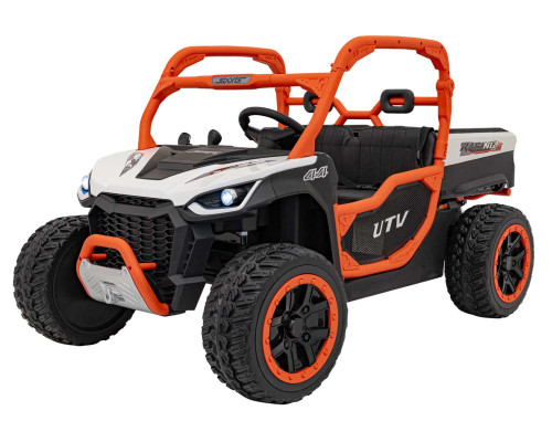 Дитячий акумуляторний автомобіль фермерський UTV Racing White