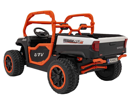 Дитячий акумуляторний автомобіль фермерський UTV Racing White