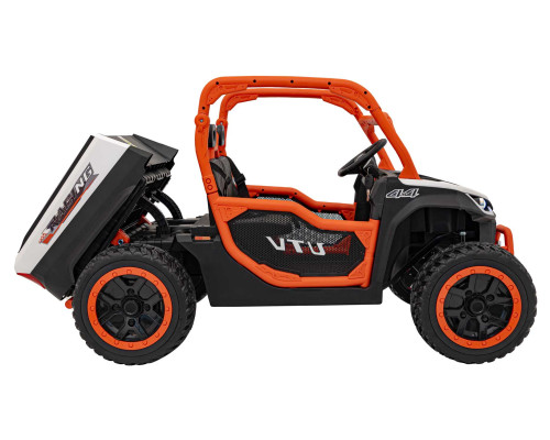 Дитячий акумуляторний автомобіль фермерський UTV Racing White