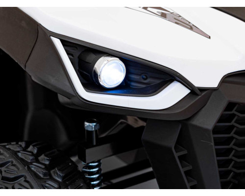Дитячий акумуляторний автомобіль фермерський UTV Racing White