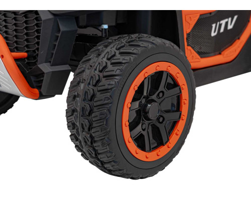 Дитячий акумуляторний автомобіль фермерський UTV Racing White