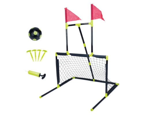 Дитячий ігровий набір 6 в 1 inSPORTline SCS530, 135 x 92,5 x 96 см - чорно-зелений