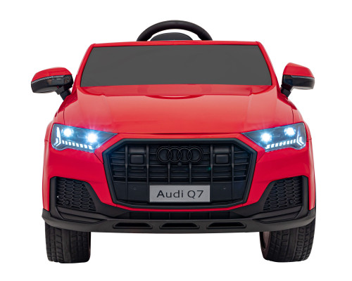 Дитяча акумуляторна машинка Audi Q7 NEW LIFT Червона