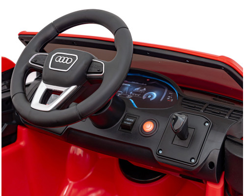 Дитяча акумуляторна машинка Audi Q7 NEW LIFT Червона