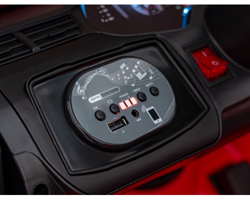 Дитяча акумуляторна машинка Audi Q7 NEW LIFT Червона