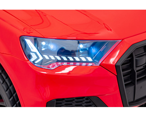 Дитяча акумуляторна машинка Audi Q7 NEW LIFT Червона