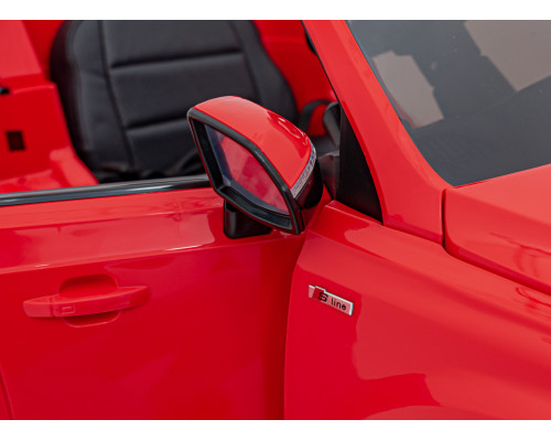 Дитяча акумуляторна машинка Audi Q7 NEW LIFT Червона