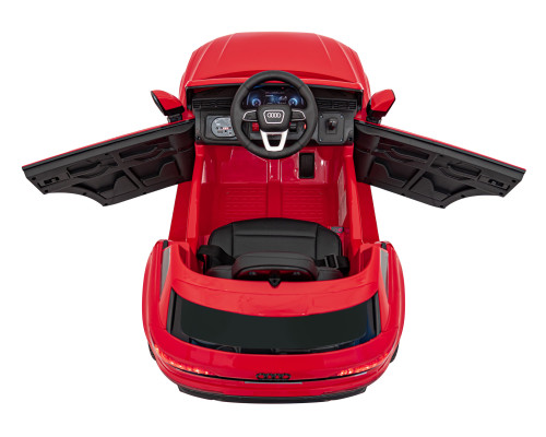 Дитяча акумуляторна машинка Audi Q7 NEW LIFT Червона