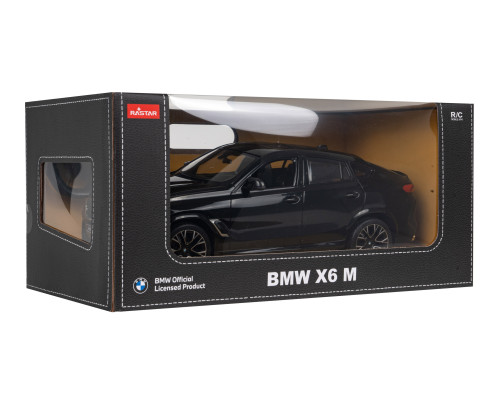 BMW X6 M black RASTAR модель 1:14 Авто на дистанційному керуванні + пульт 2,4 ГГц BMW X6 M black RASTAR модель 1:14 Авто на дистанційному керуванні + пульт 2,4 ГГц