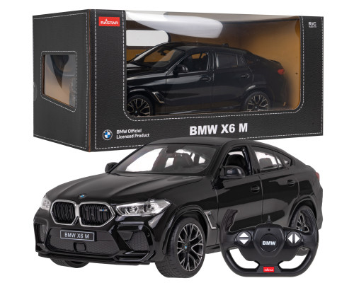 BMW X6 M black RASTAR модель 1:14 Авто на дистанційному керуванні + пульт 2,4 ГГц BMW X6 M black RASTAR модель 1:14 Авто на дистанційному керуванні + пульт 2,4 ГГц
