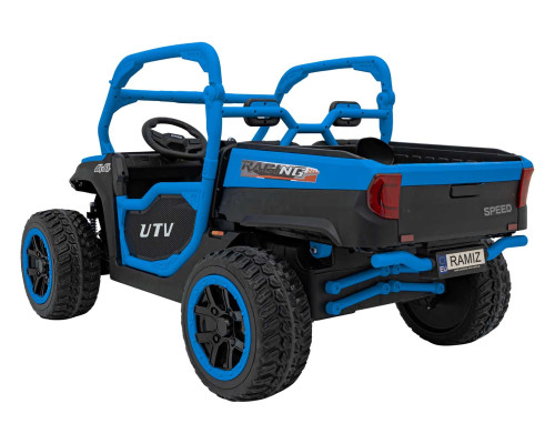 Дитяча акумуляторна машинка фермерська UTV Racing Blue