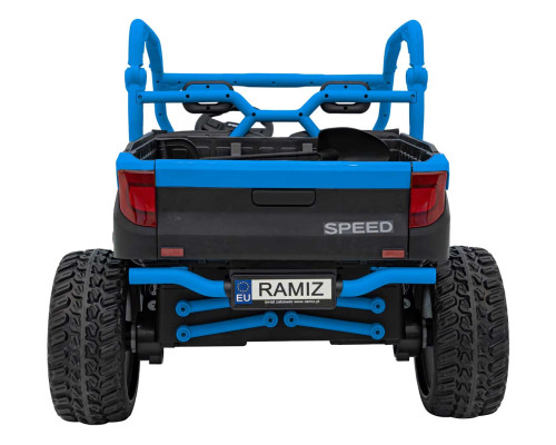 Дитяча акумуляторна машинка фермерська UTV Racing Blue