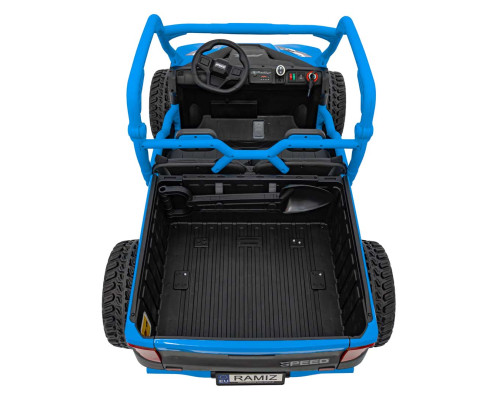 Дитяча акумуляторна машинка фермерська UTV Racing Blue