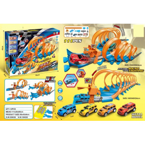 Дитяча гоночна траса Extreme Race Track з функцією світла та звуку