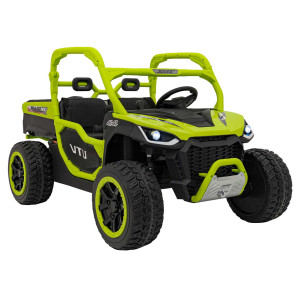 Дитяча акумуляторна вантажівка фермерська UTV Racing Green