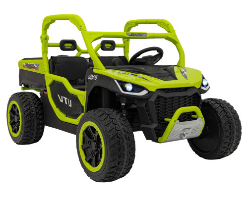Дитяча акумуляторна вантажівка фермерська UTV Racing Green